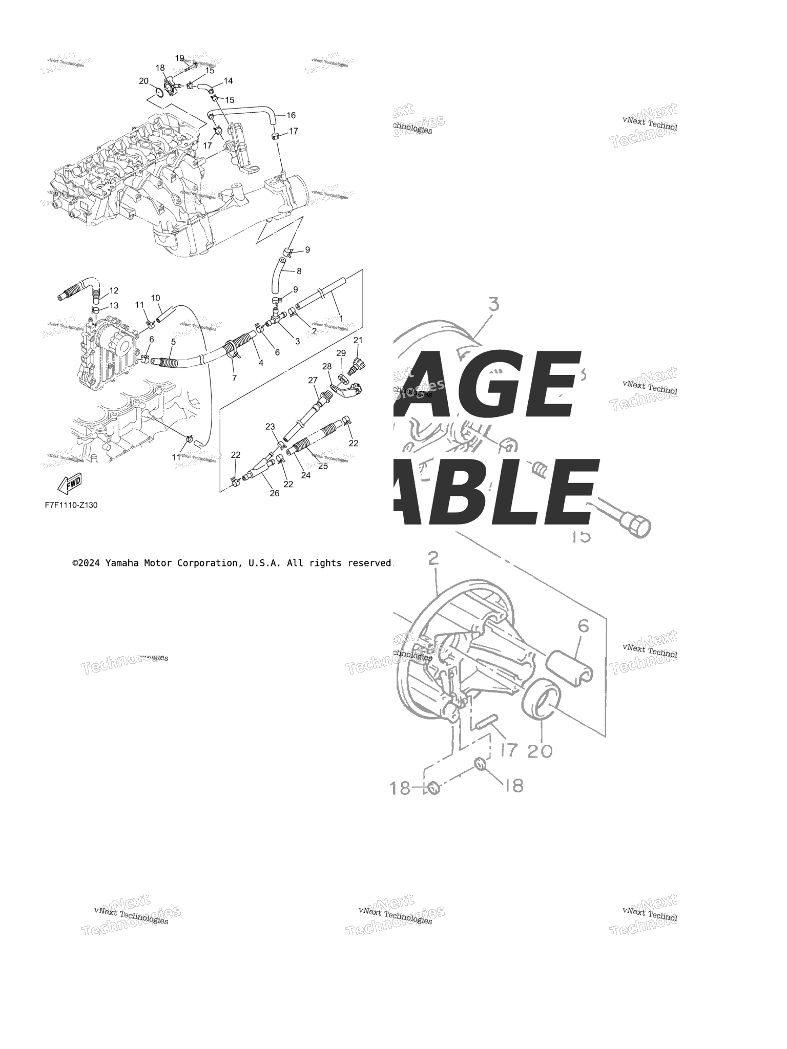 Схема узла Выпускные Системы 2
