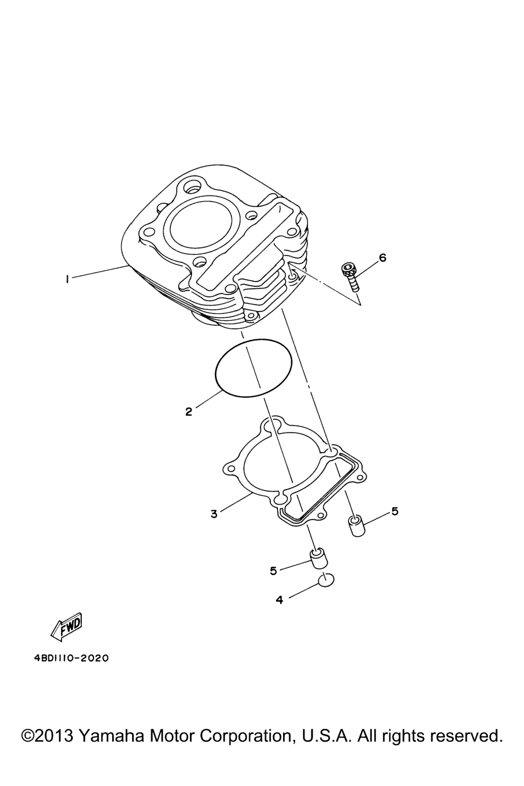 Схема узла Цилиндры