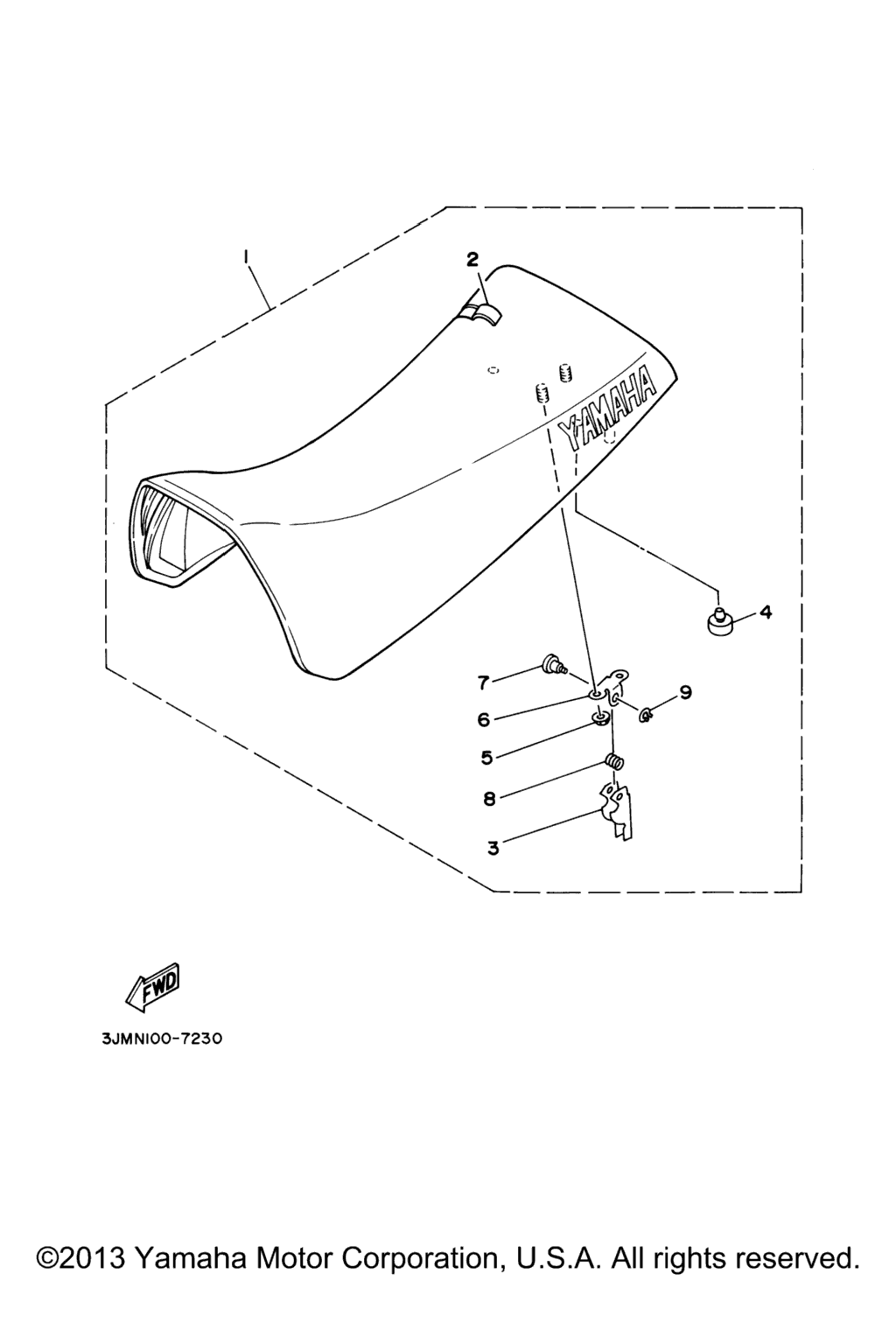 Схема узла Сиденья