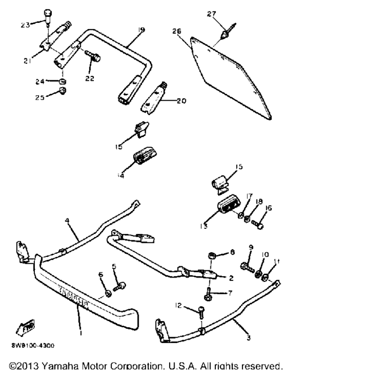 Схема узла Бамперы