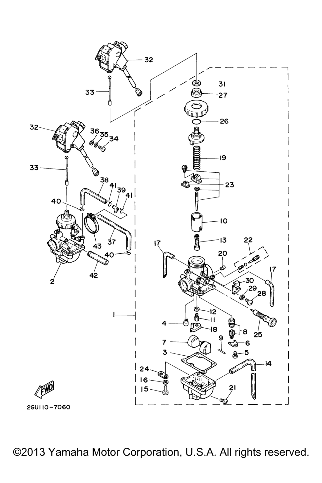 Схема узла Карбюраторы