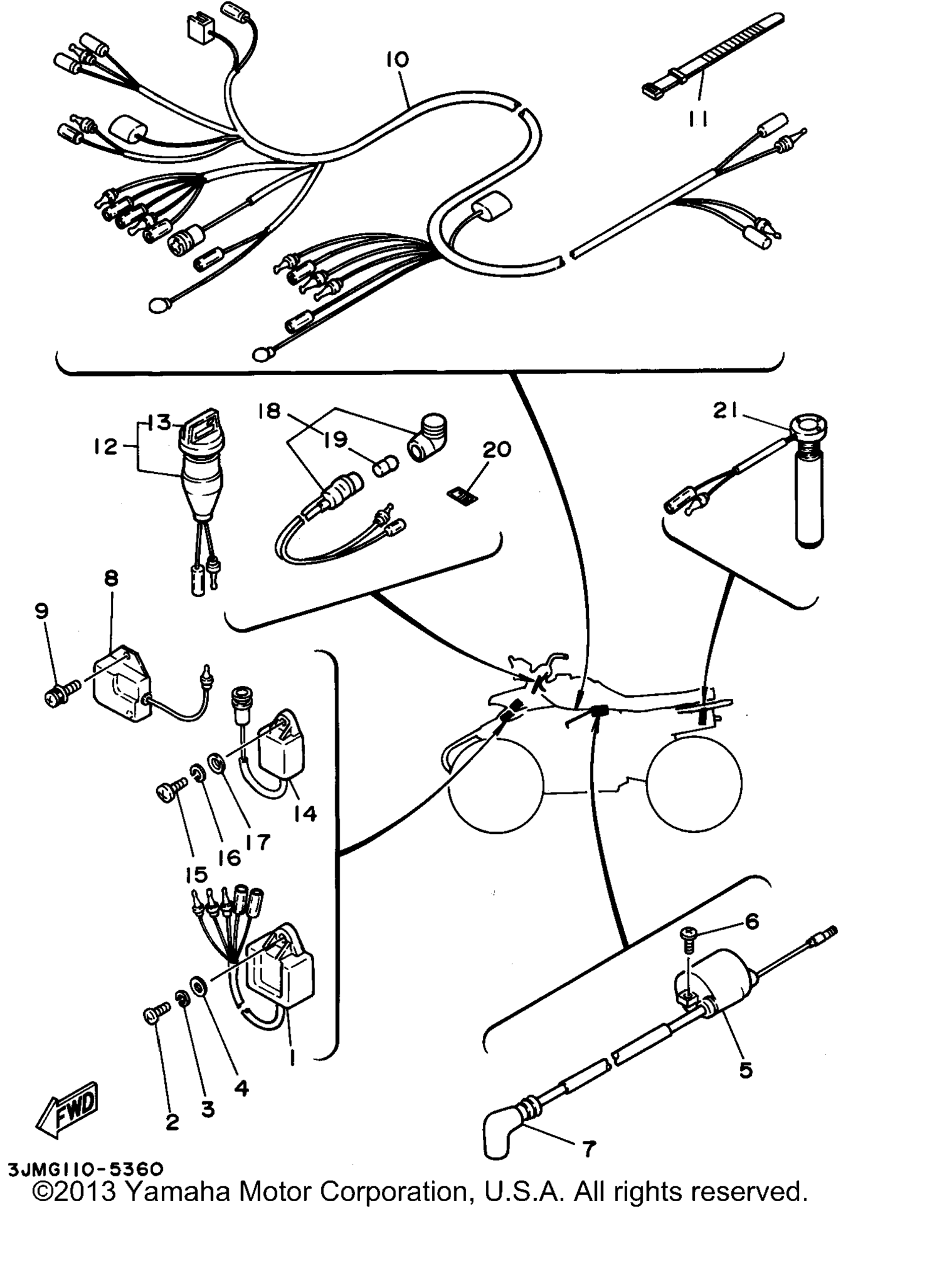 Схема узла Электрика 1