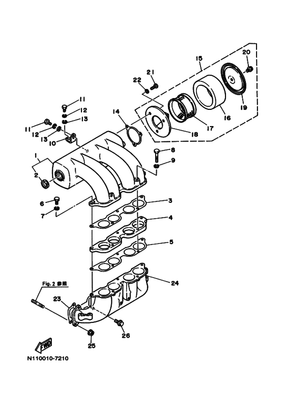 Схема узла Integrated Unit Для Yamaha Md300