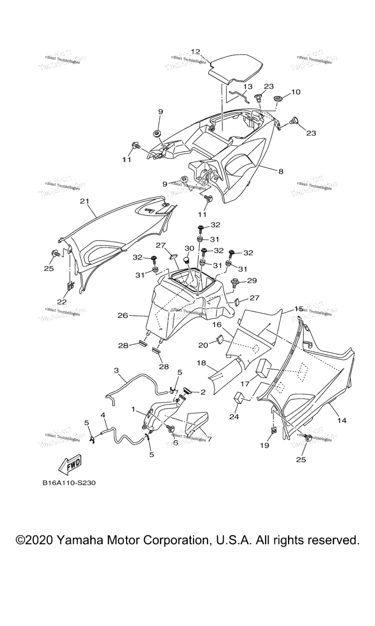 Схема узла Боковая Крышка