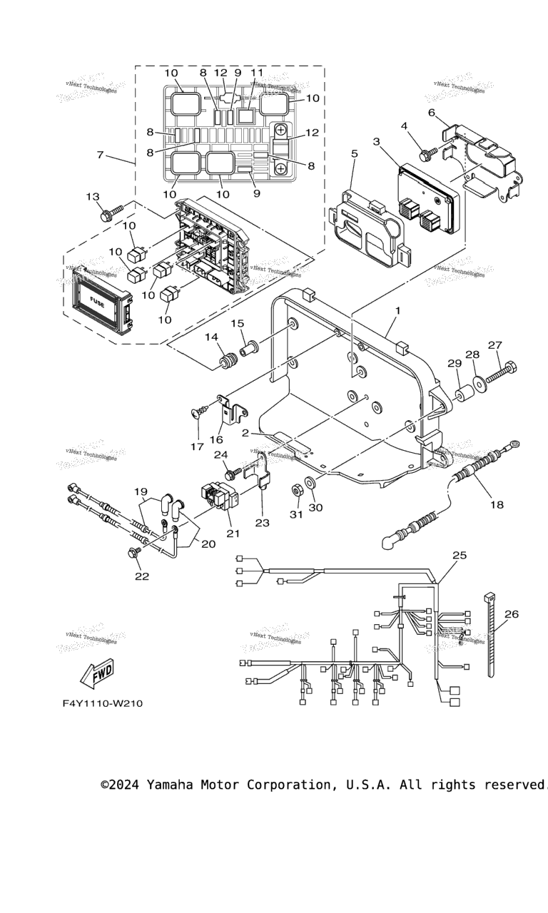 Схема узла Электрика 1