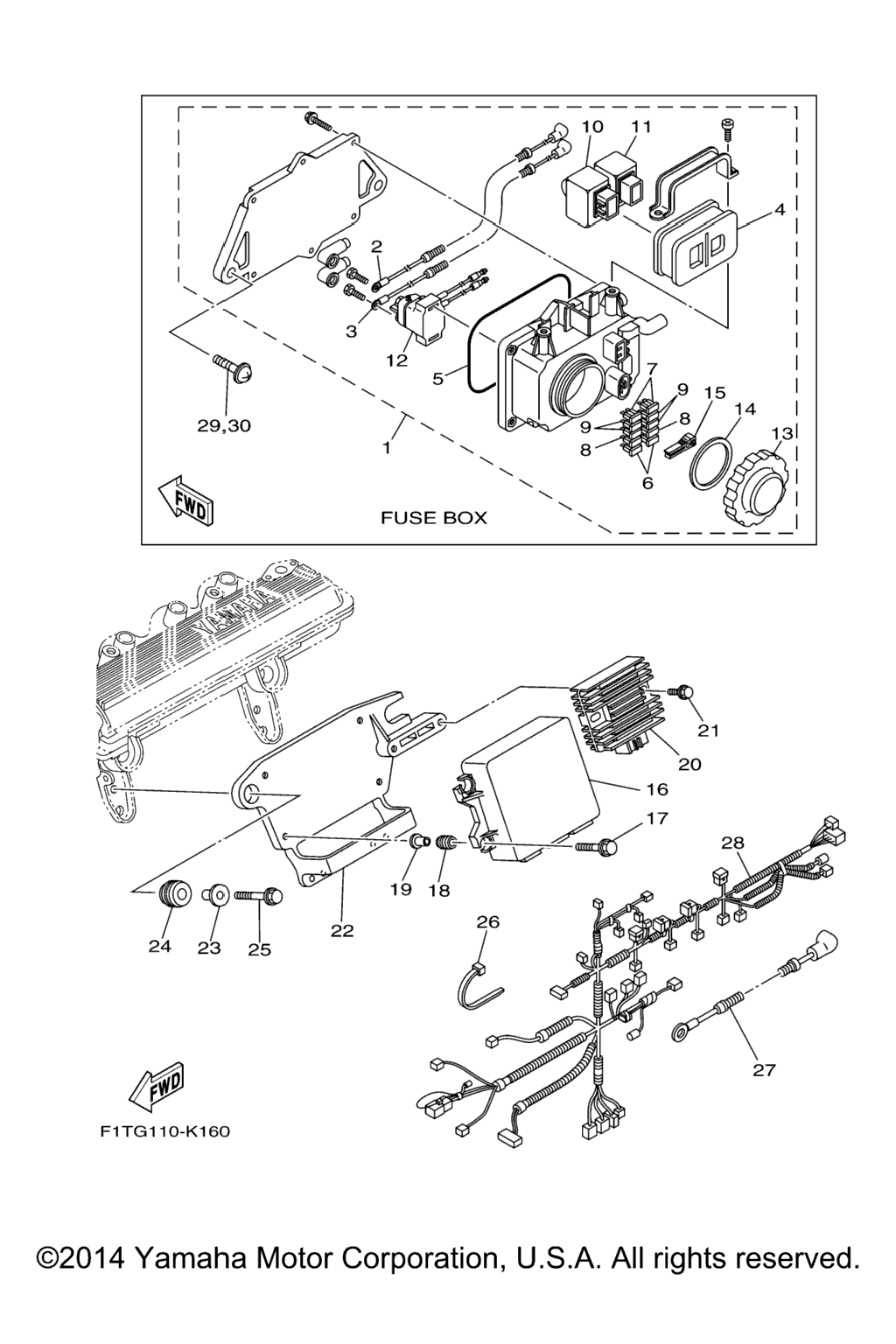 Схема узла Электрика 1