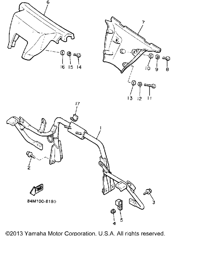 Схема узла Рулевые Ворота