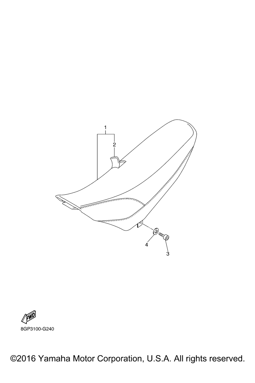 Схема узла Сиденья