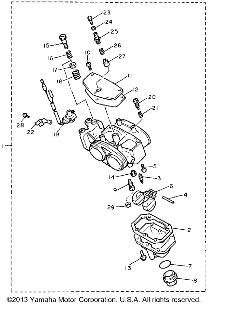 Схема узла Карбюраторы