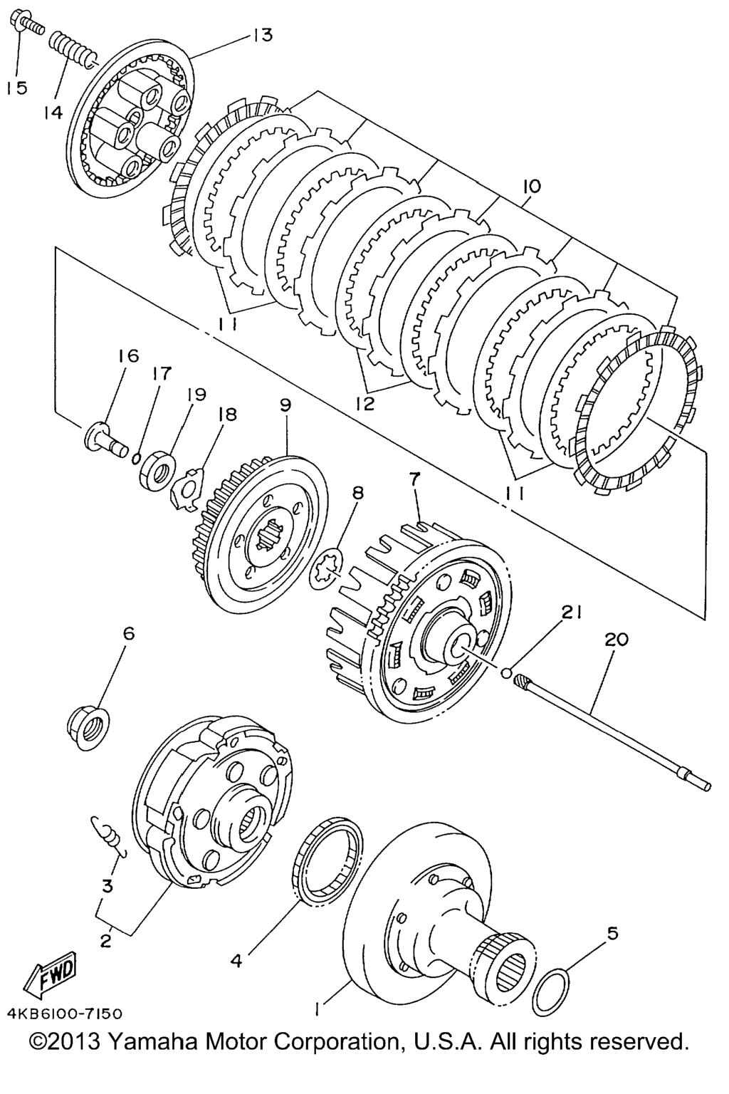 Схема узла Сцепление