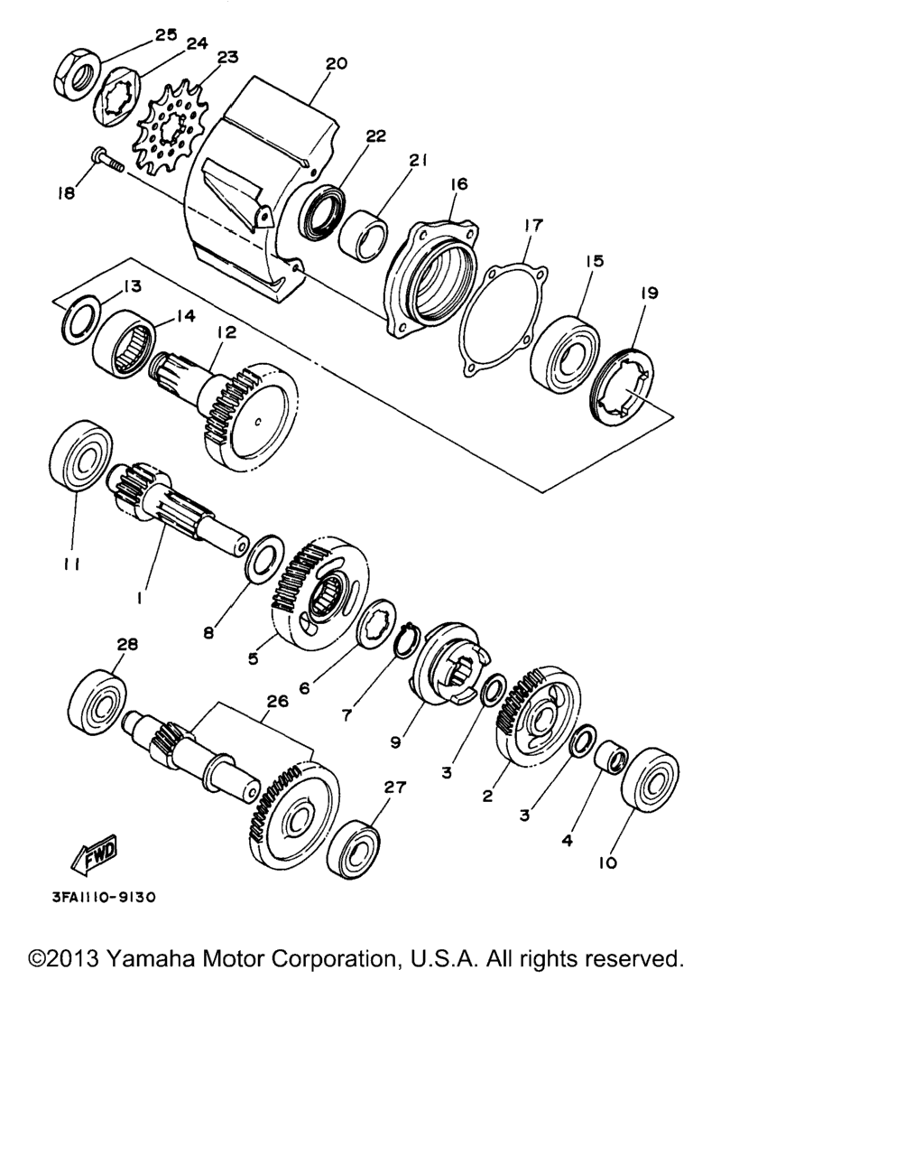 Схема узла Трансмиссии