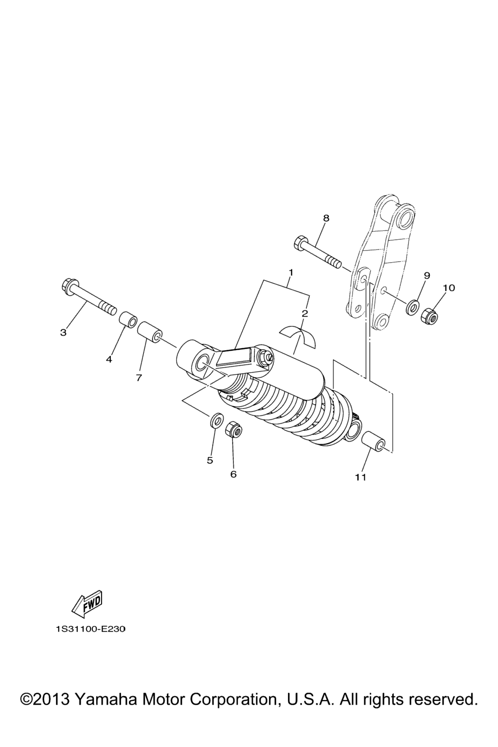 Схема узла Задняя Подвеска
