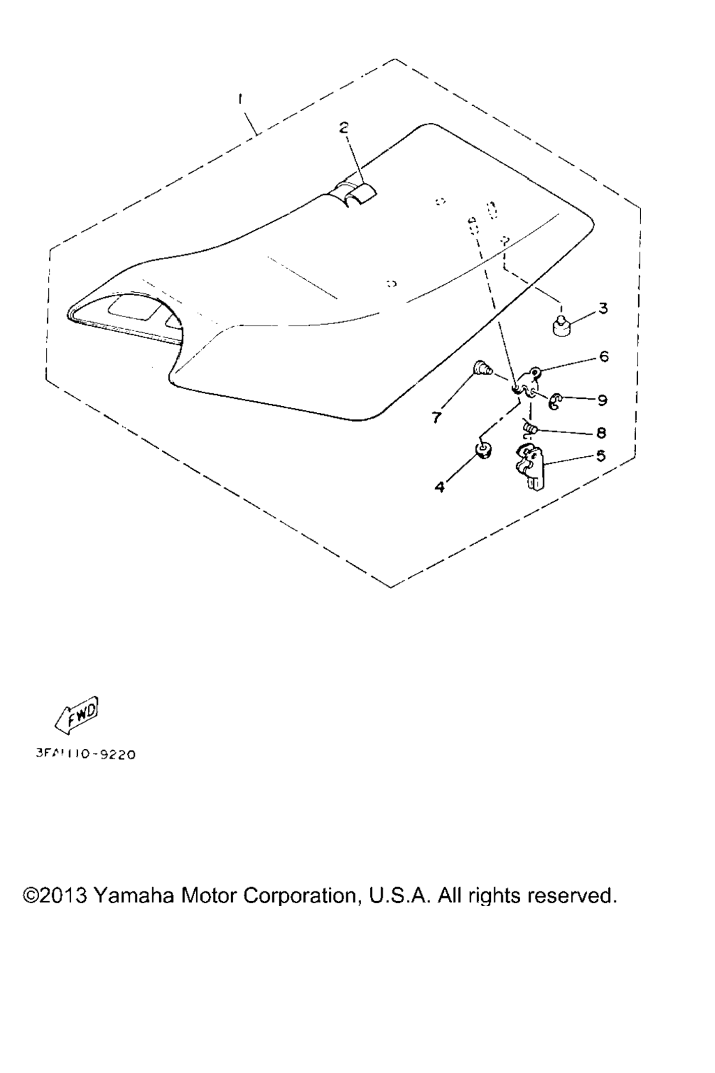 Схема узла Сиденья