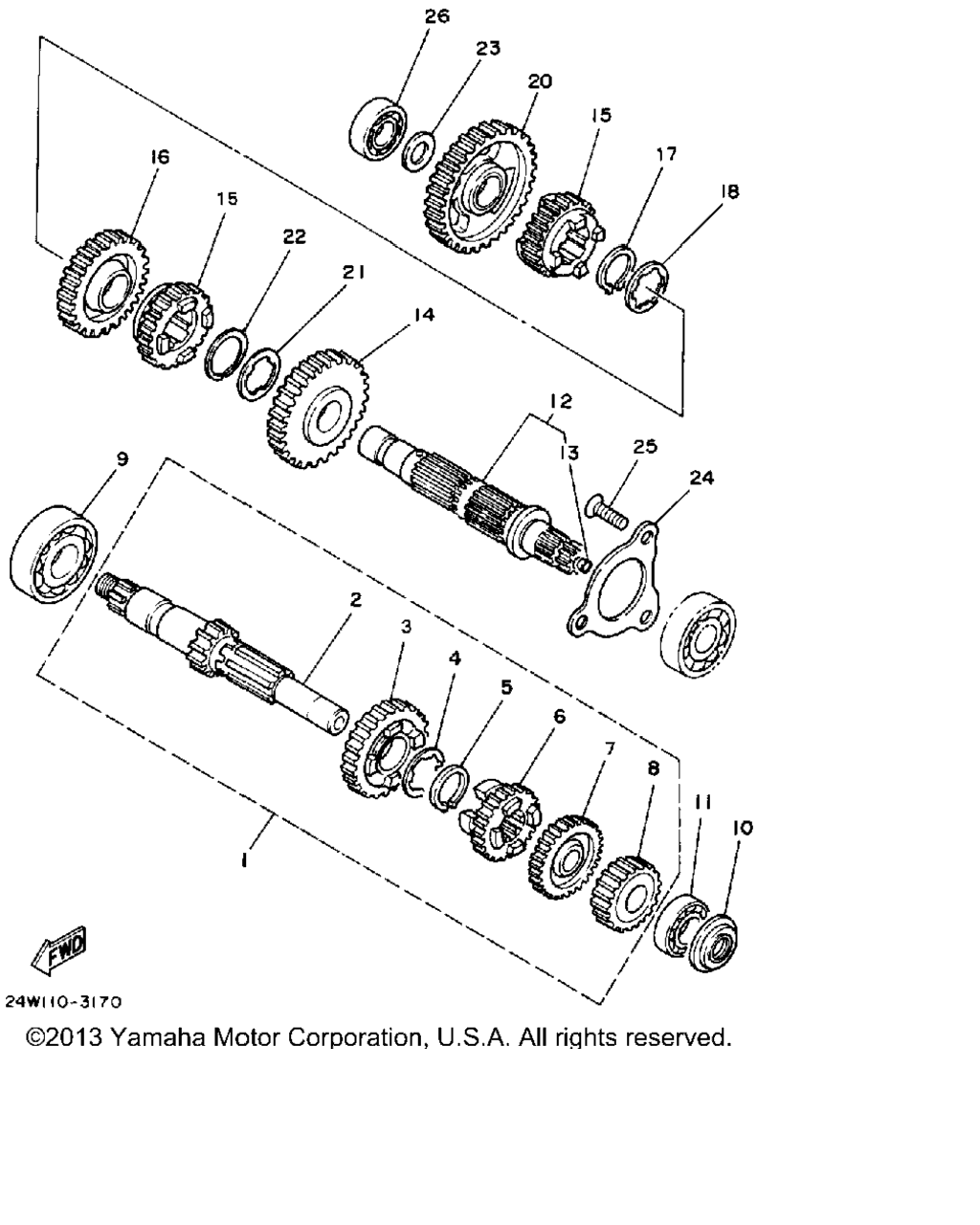Схема узла Трансмиссии