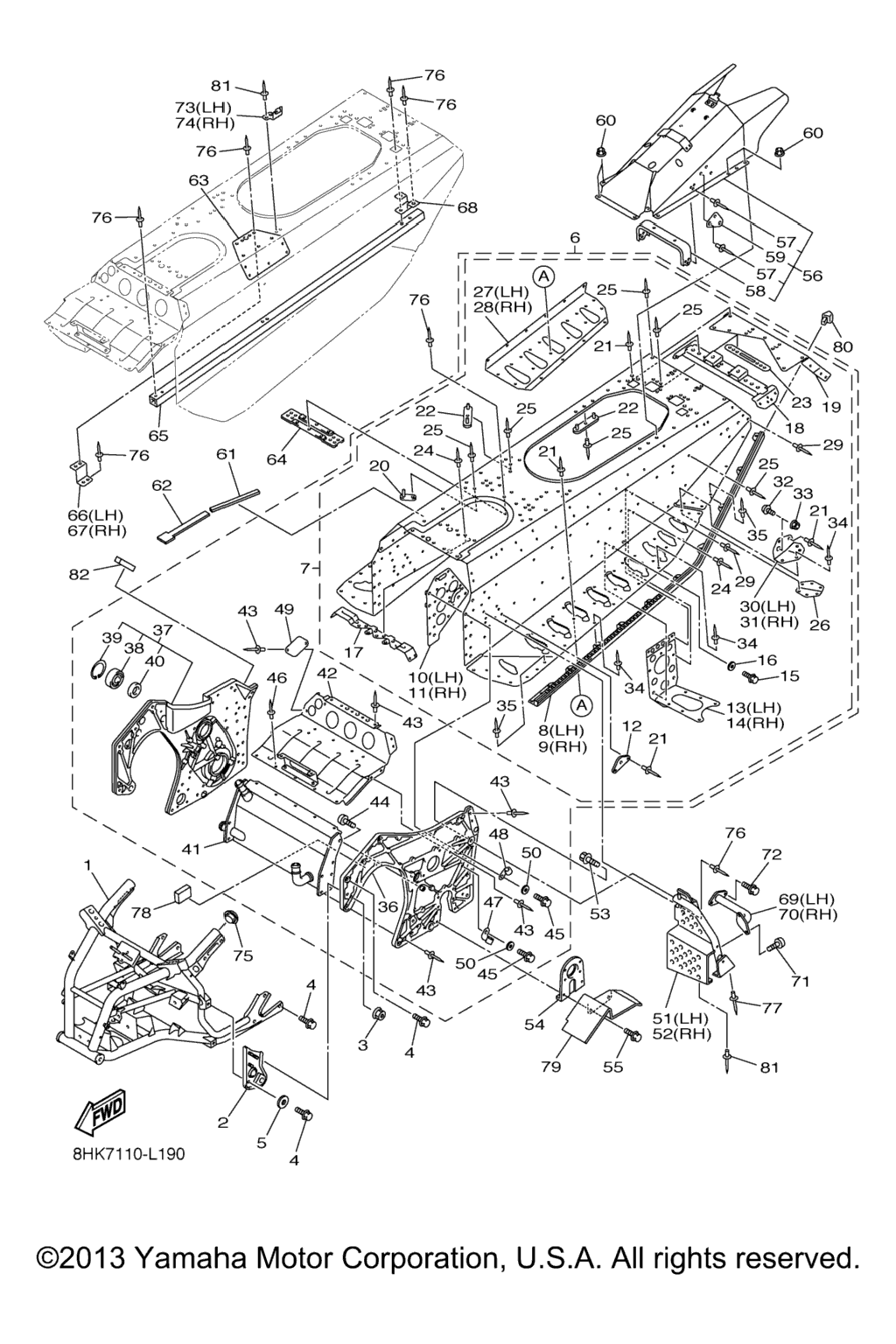 Схема узла Рама
