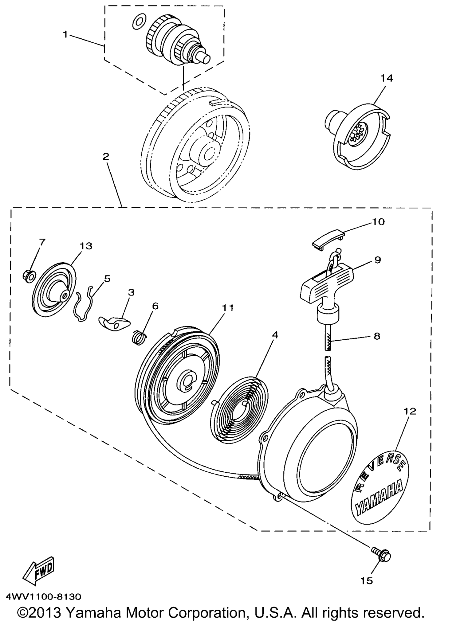 Схема узла Стартеры