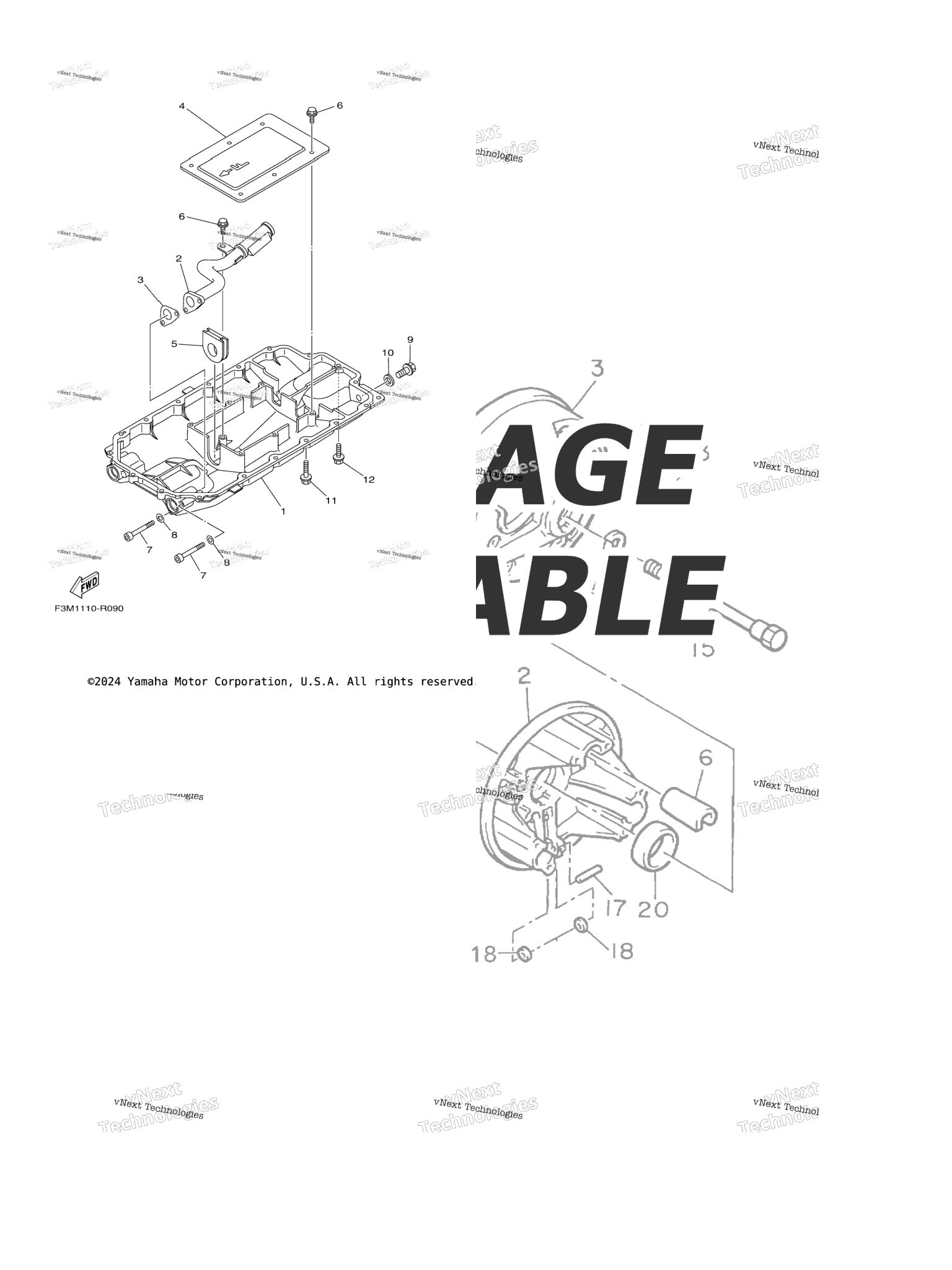 Схема узла Сливная Глава