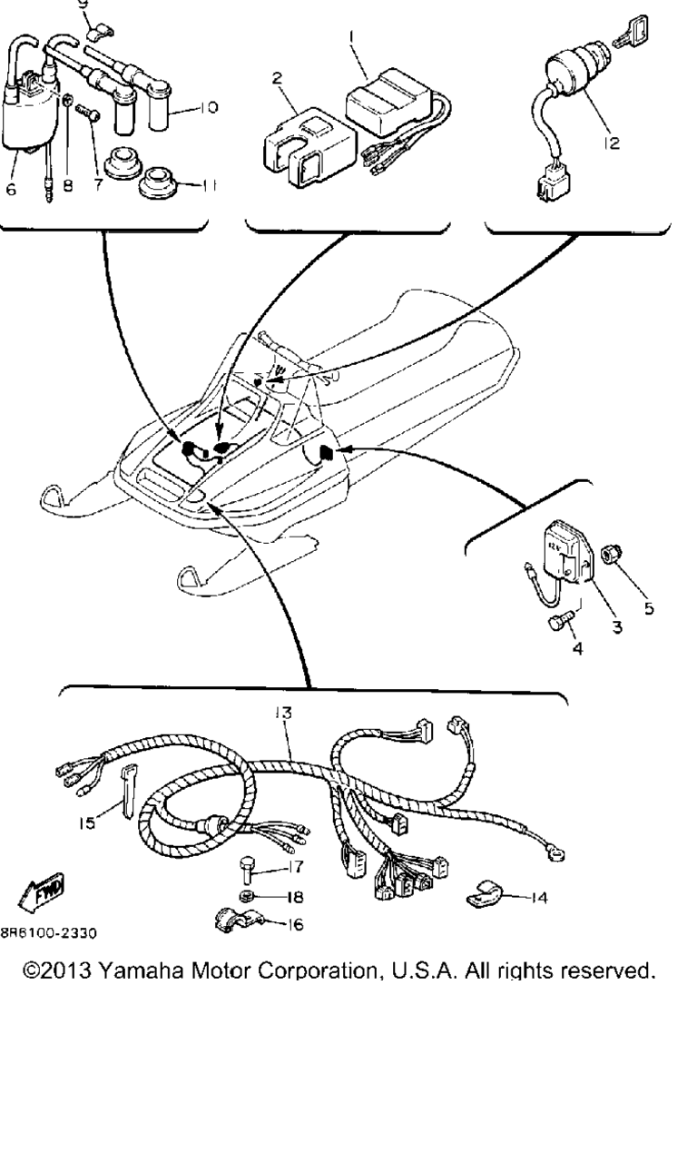 Схема узла Электрика 1