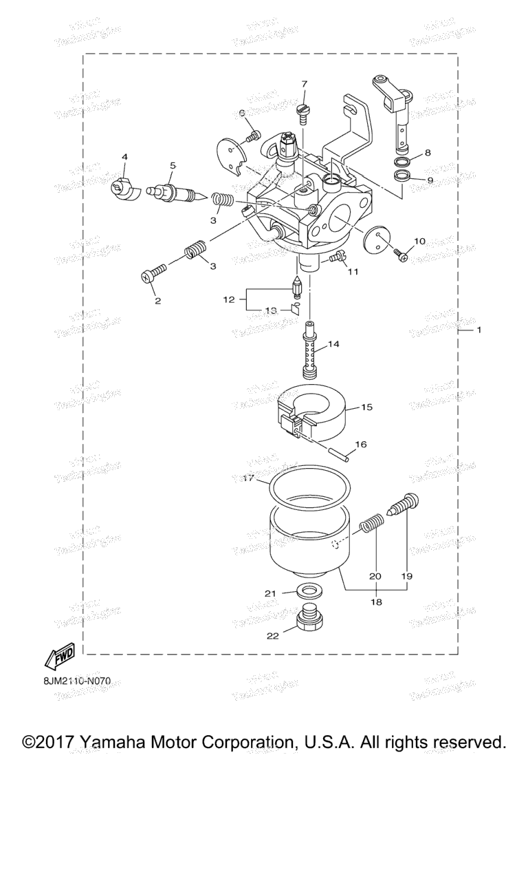 Схема узла Карбюраторы