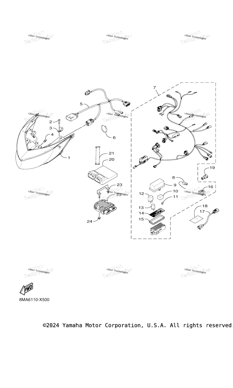 Схема узла Электрика 1