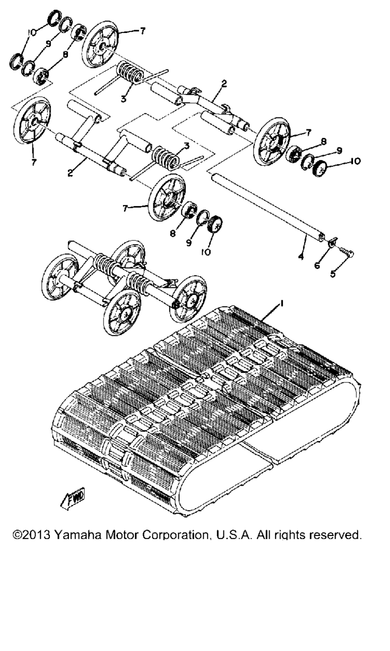 Схема узла Рельсовая Система - Подвеска