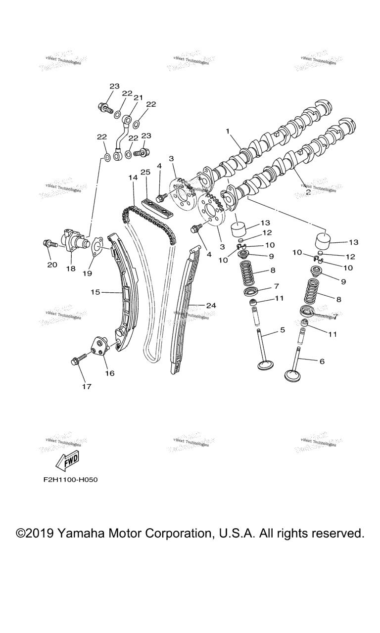 Схема узла Клапаны