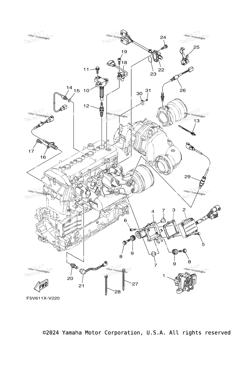 Схема узла Электрические 2