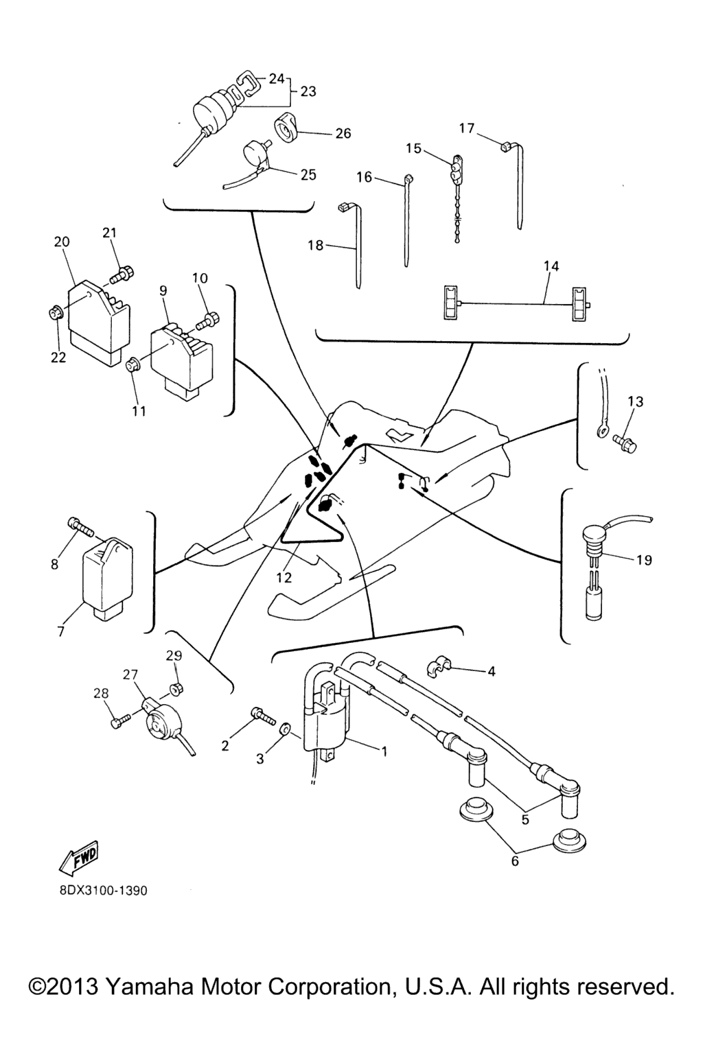 Схема узла Электрика 1