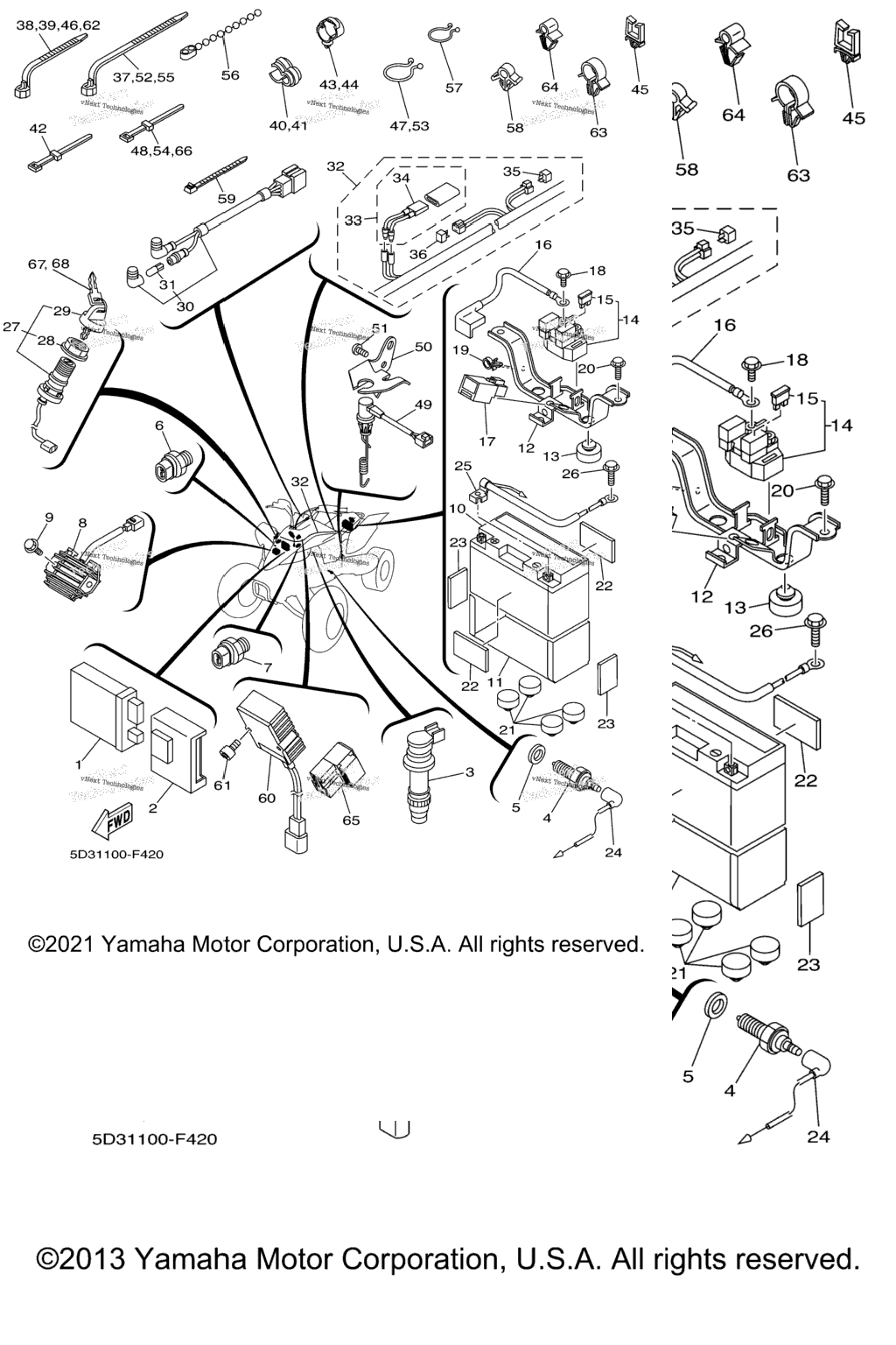 Схема узла Электрика 1