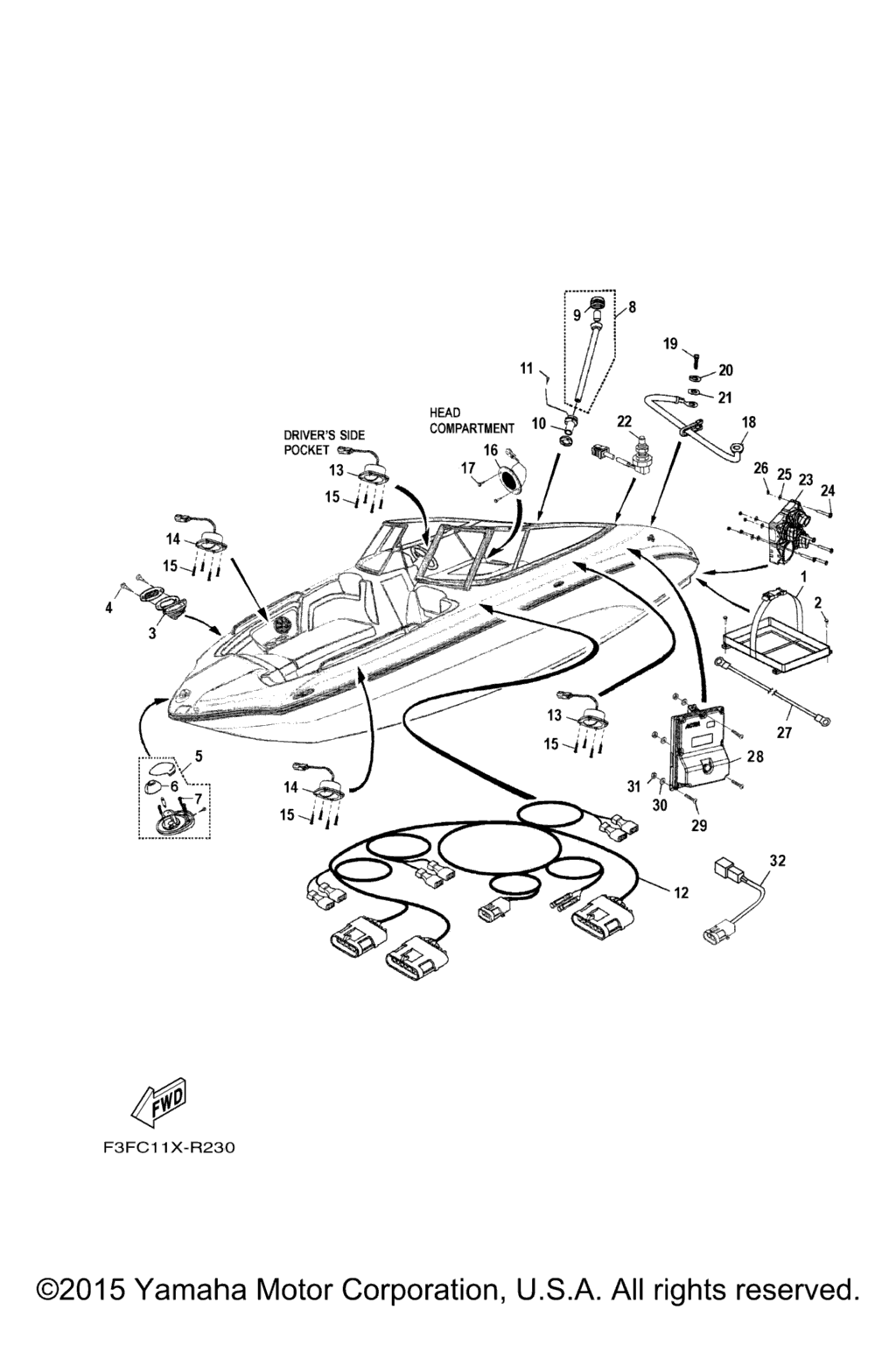 Схема узла Электрика 3