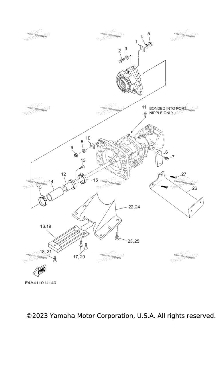 Схема узла Юнит Насоса 3