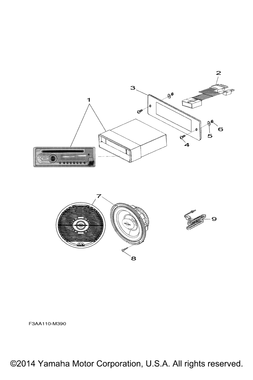 Схема узла Стереооборудование