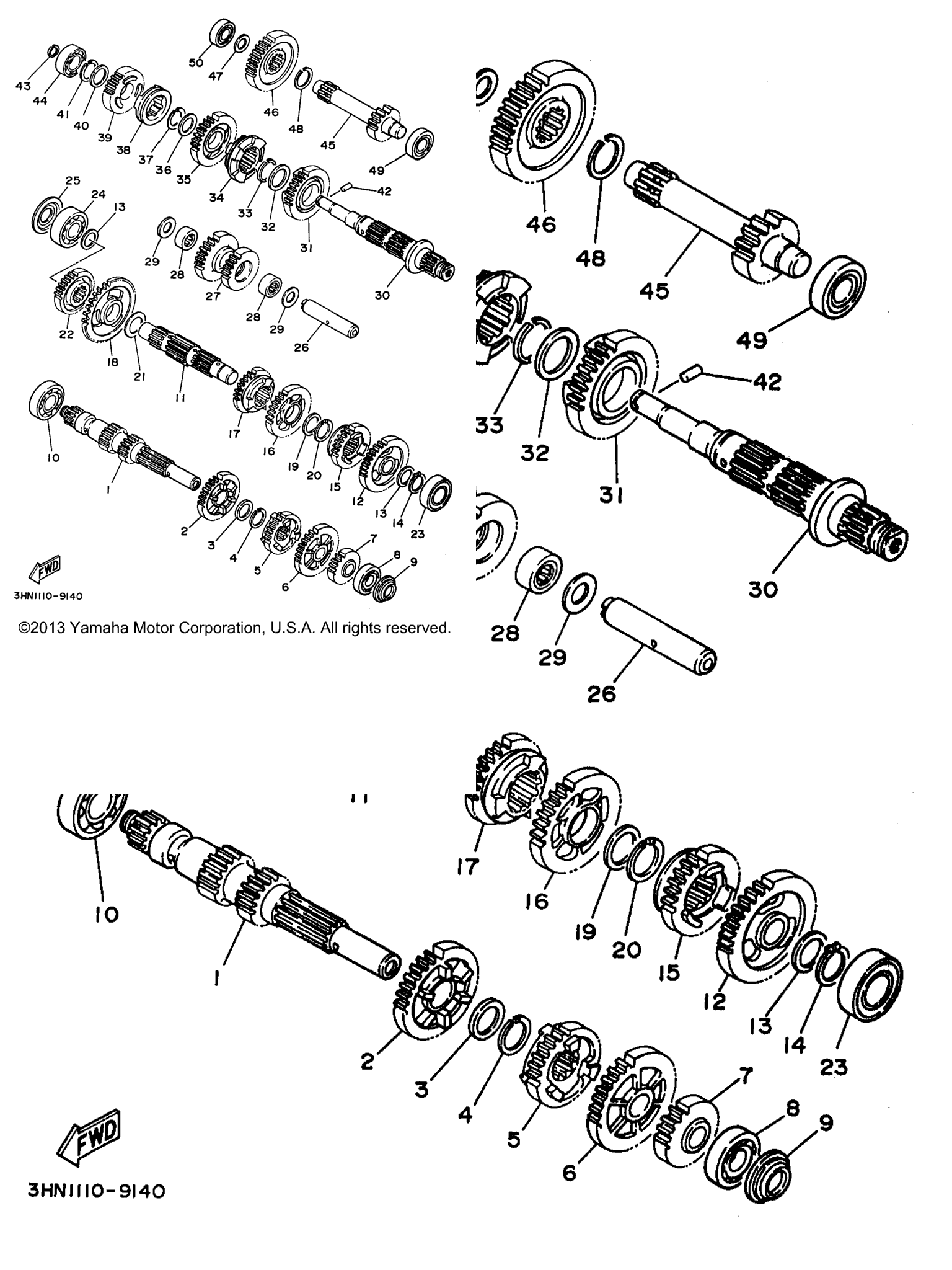 Схема узла Трансмиссии