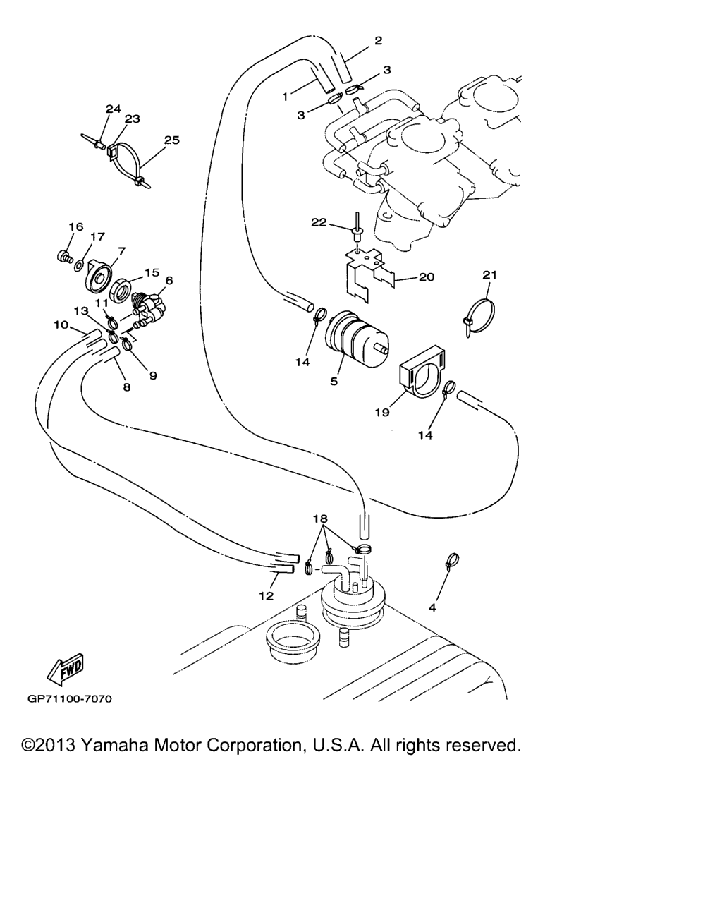 Схема узла Топливо
