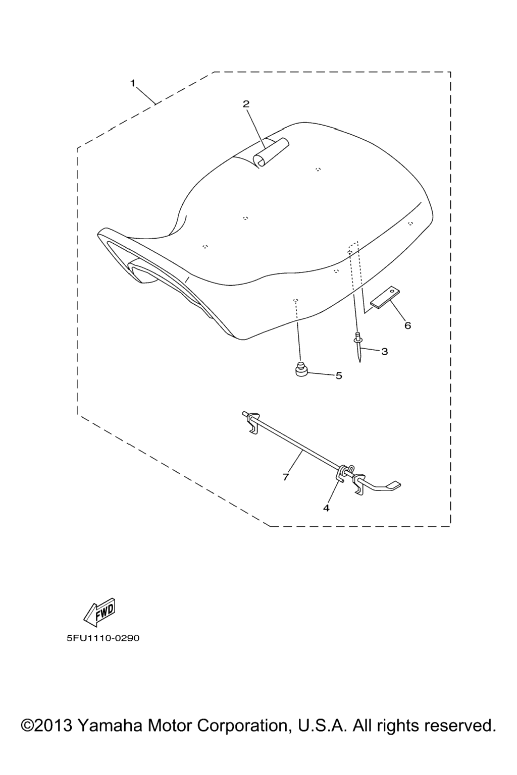 Схема узла Сиденья