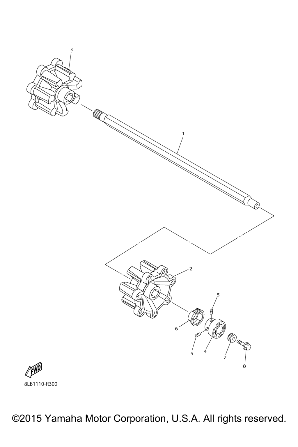 Схема узла Привод Гусеницы 1