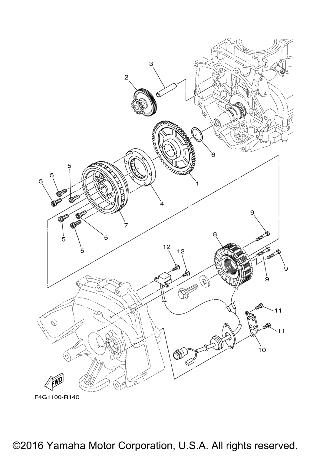 Схема узла Генераторы