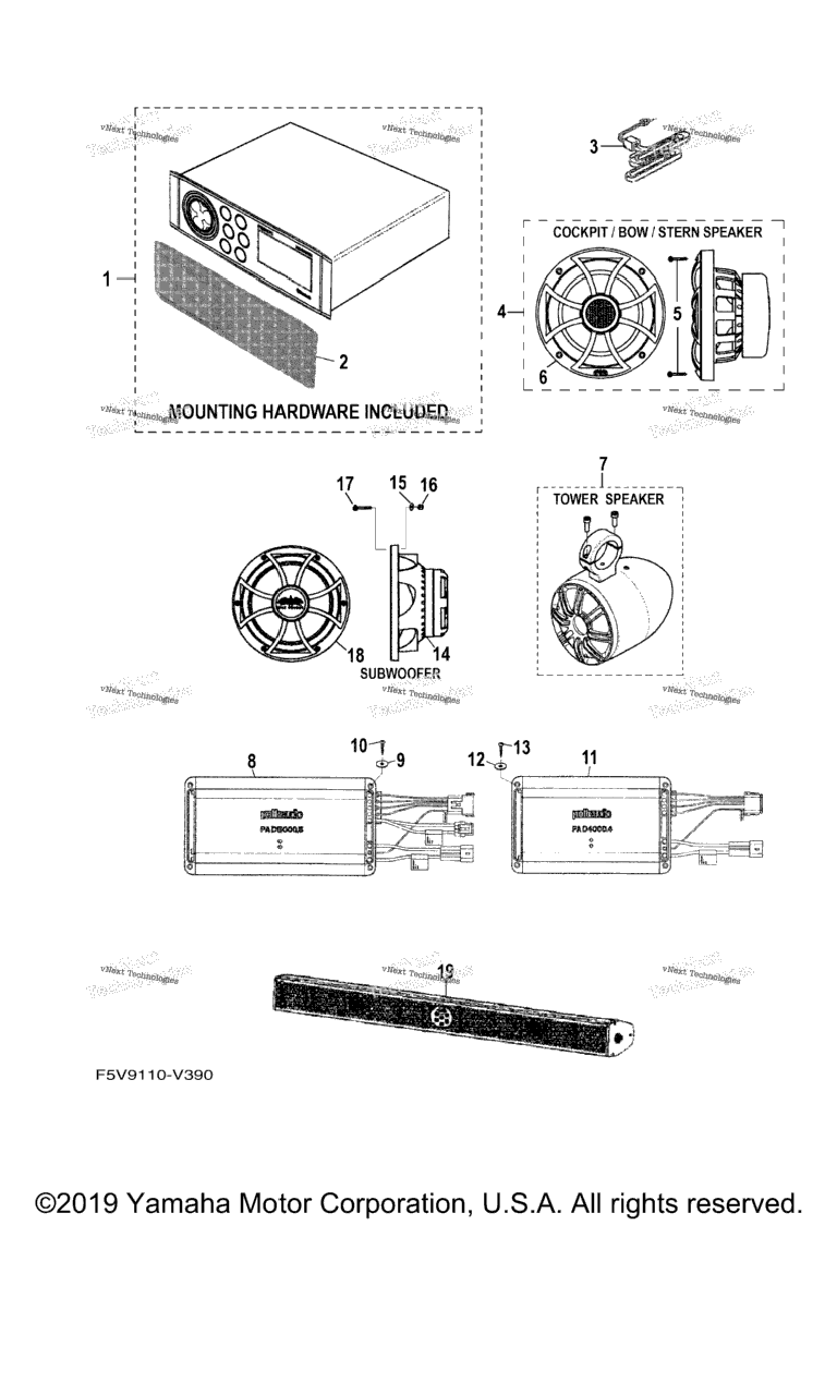 Схема узла Стереооборудование