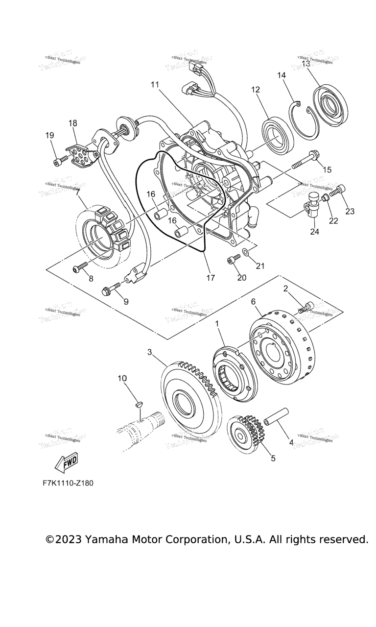 Схема узла Генераторы
