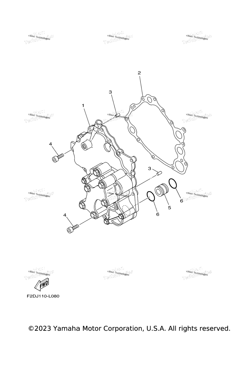 Схема узла Масляные Насосы