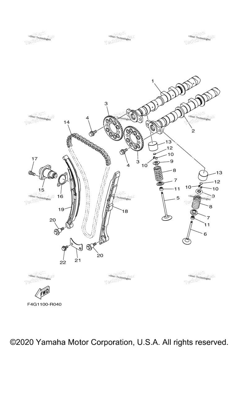 Схема узла Клапаны