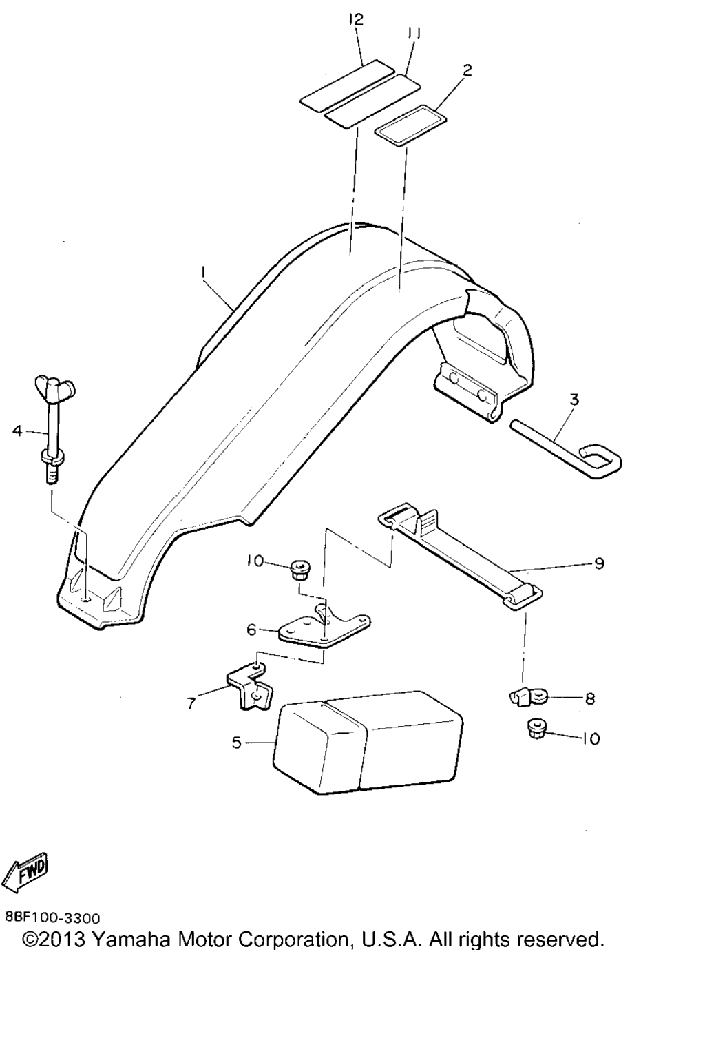 Схема узла Защитный Короб Для Багажа