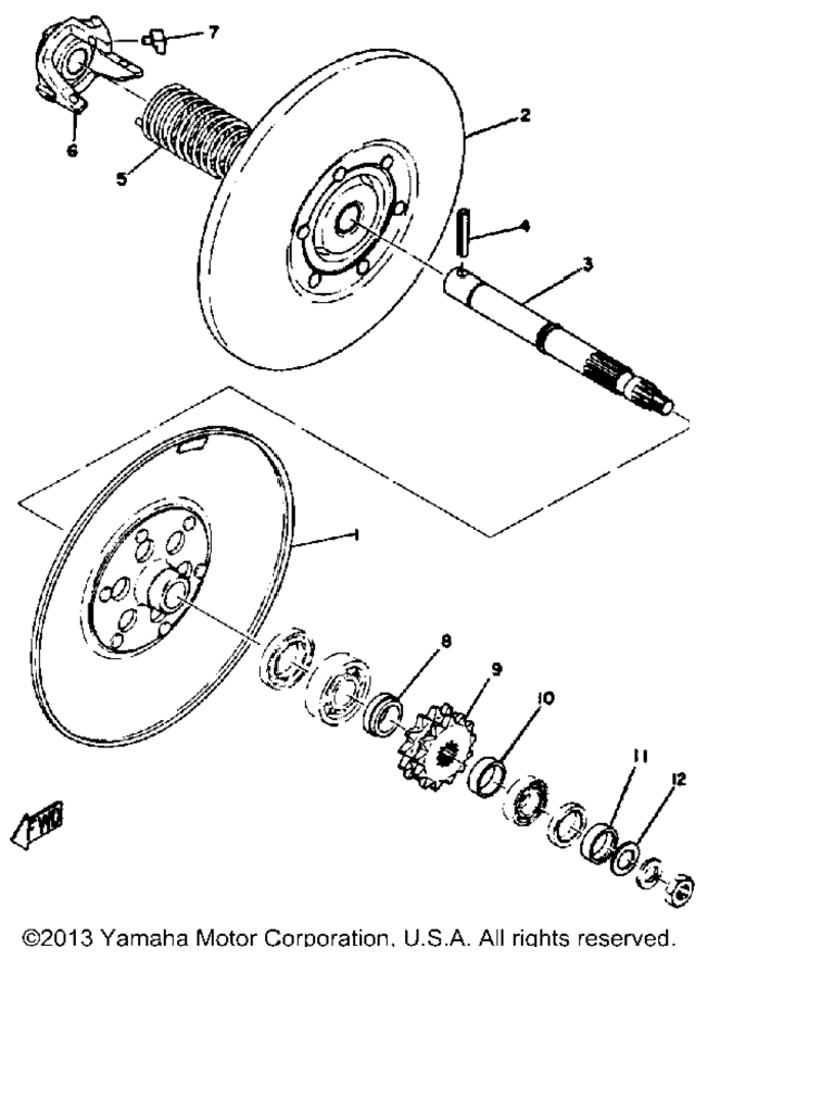 Схема узла Вторичный Ползунец