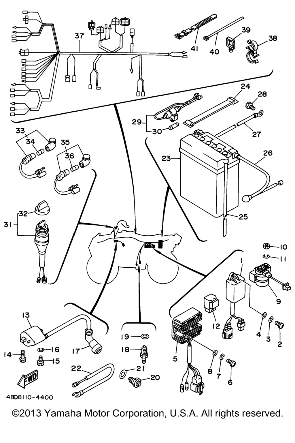 Схема узла Электрика 1