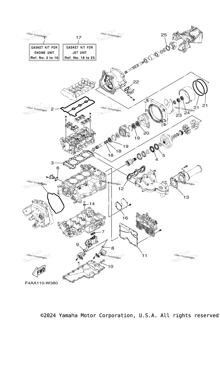 Схема узла Ремонтный Комплект 1