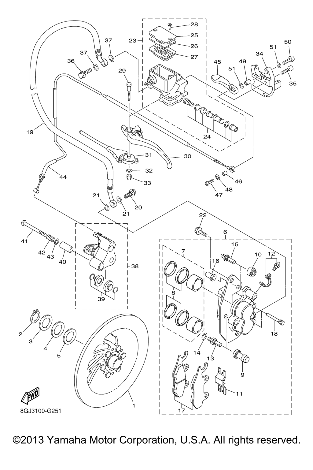 Схема узла Тормоза